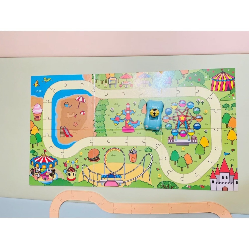 FB-巧虎樂園汽車道路組(配件如圖)-細節圖2