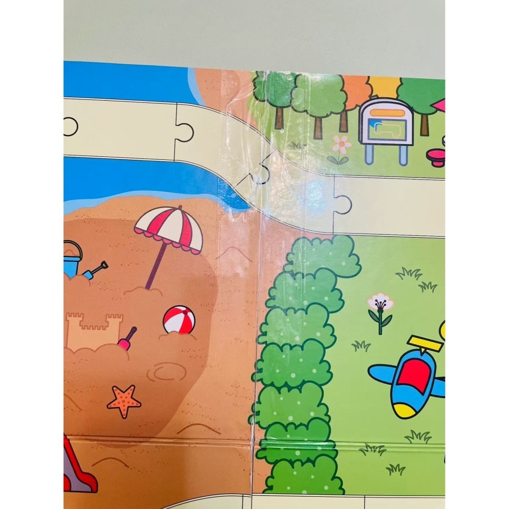 FB-巧虎樂園汽車道路組(配件如圖)-細節圖3