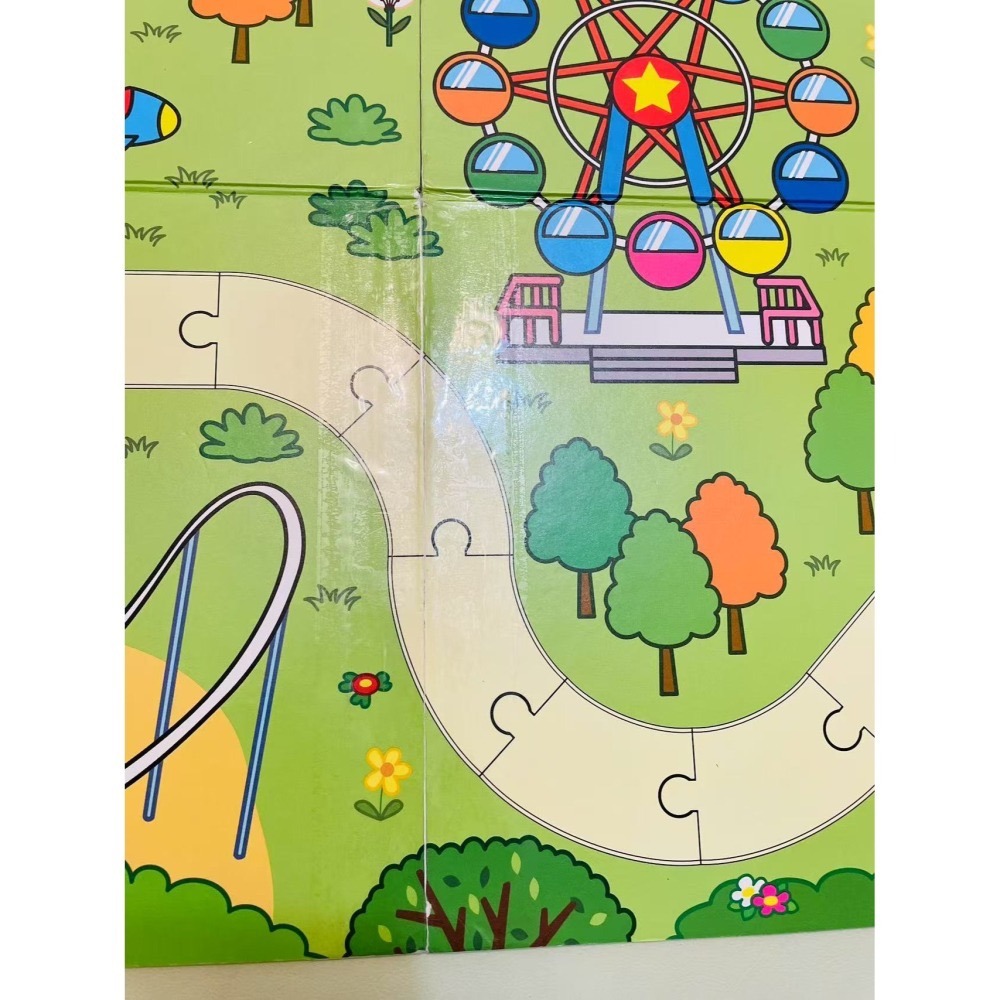 FB-巧虎樂園汽車道路組(配件如圖)-細節圖4