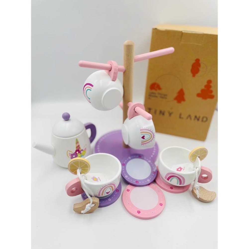 FB-加拿大tinyland過家家-下午茶組+鍋盤瀝水架組-細節圖3