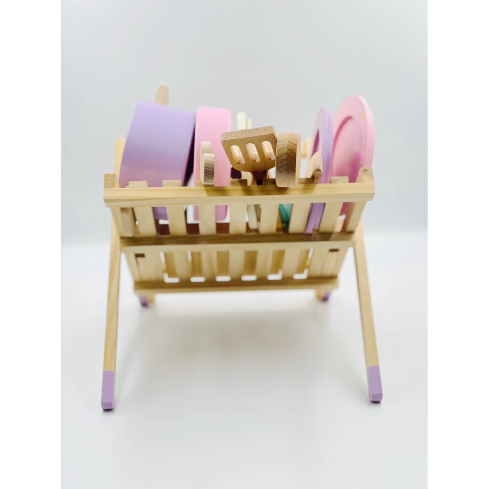 FB-加拿大tinyland過家家-下午茶組+鍋盤瀝水架組-細節圖8