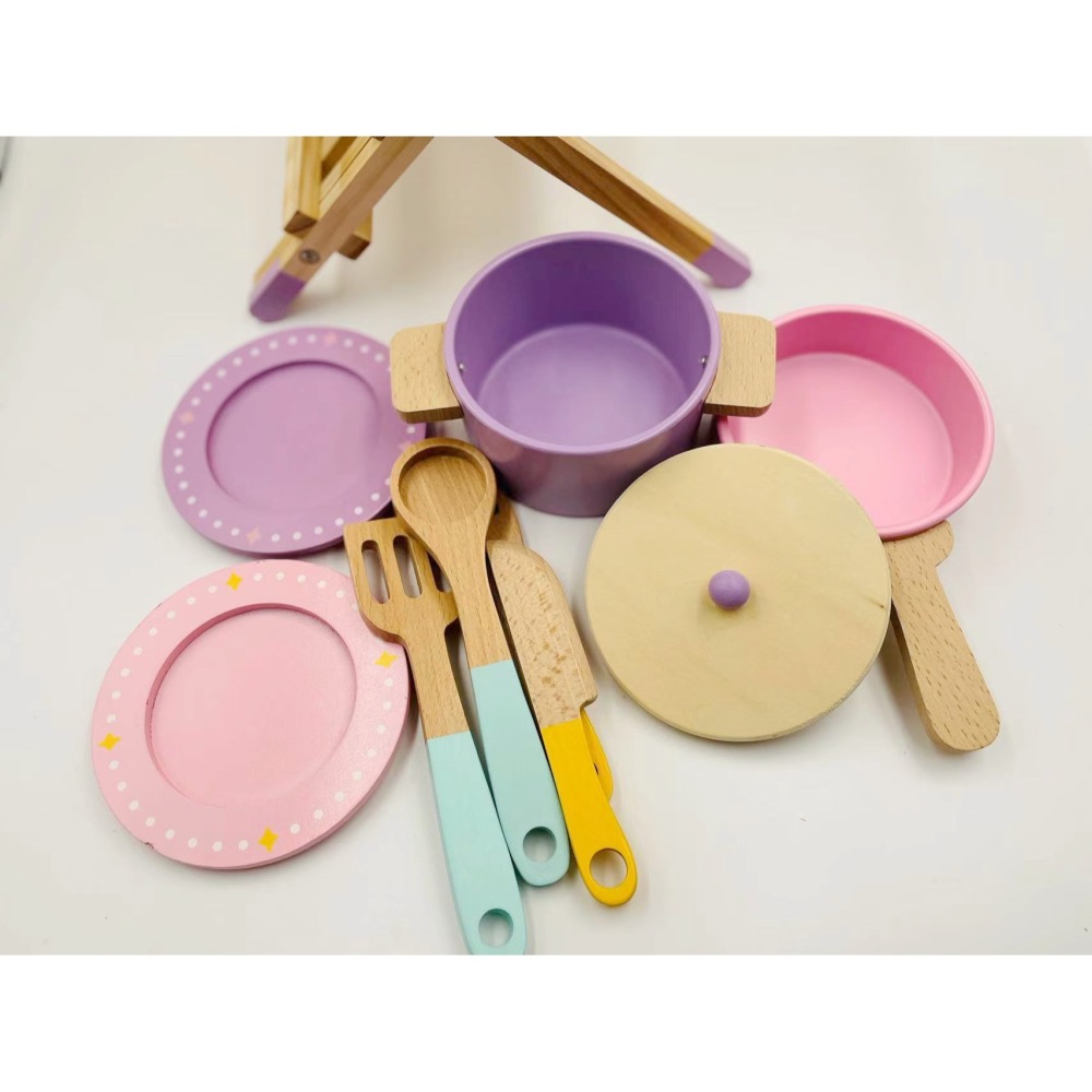 FB-加拿大tinyland過家家-下午茶組+鍋盤瀝水架組-細節圖9