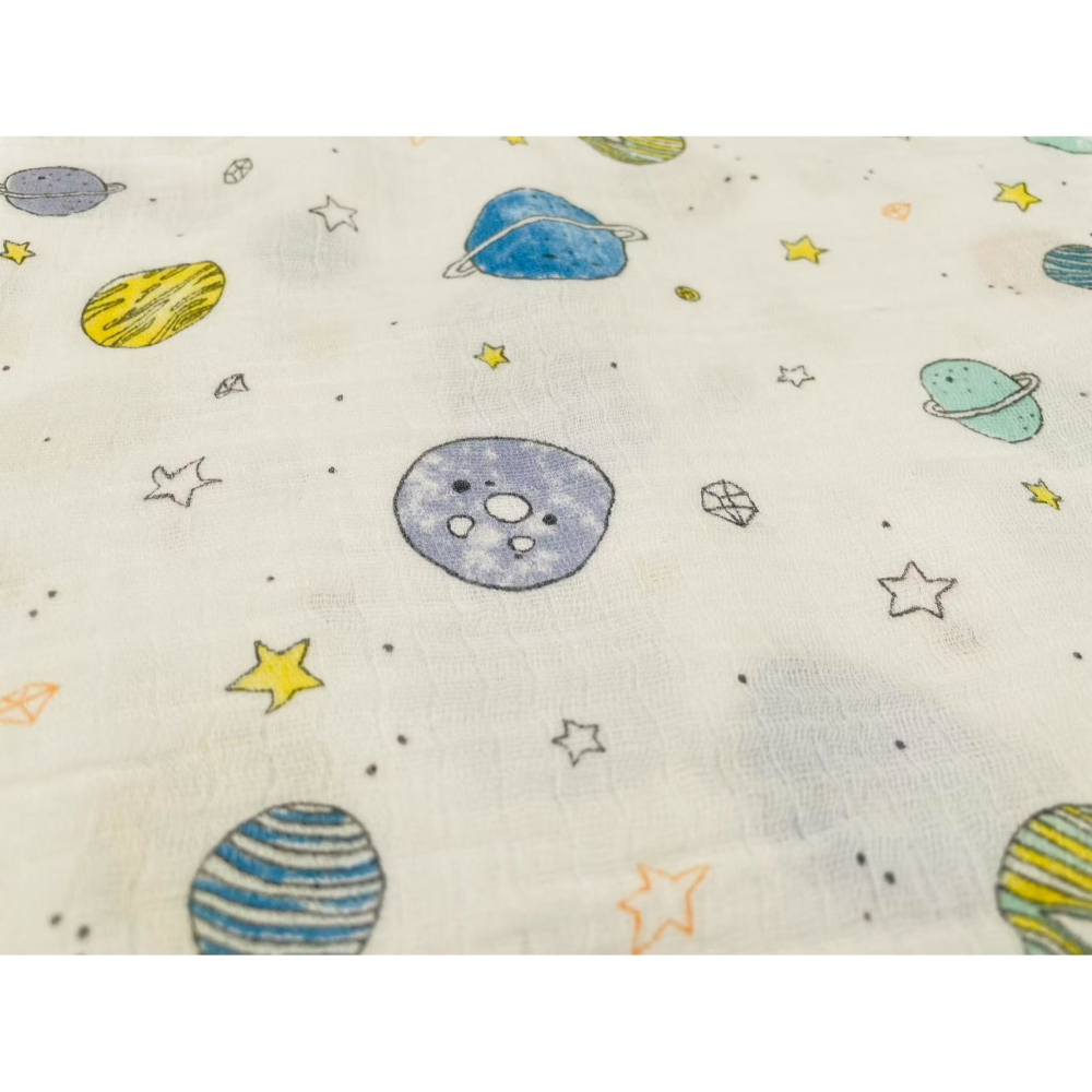 FB-a+a棉包巾-星球112*112cm-細節圖2