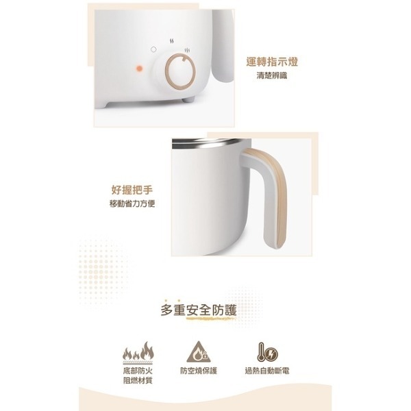 SAMPO 聲寶 1.4L日式蒸煮美食鍋 KQ-YF14D-細節圖6