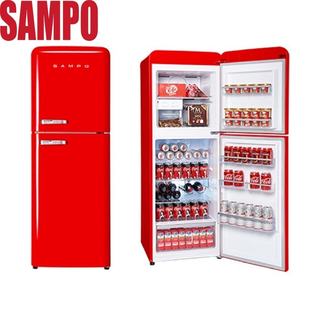 (約裝商品) SAMPO 聲寶 210L雙門一級能變頻冰箱SR-C21D 含基本安裝 贈全聯禮券3500元-細節圖2