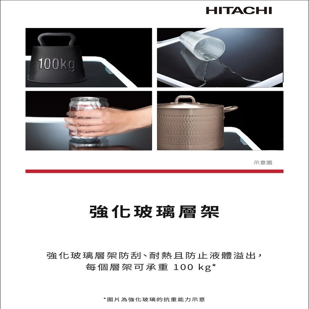 (約裝商品)Hitachi 日立 雙門左開313L冰箱 HRBN5366DFL含基本安裝+舊機回收-細節圖4