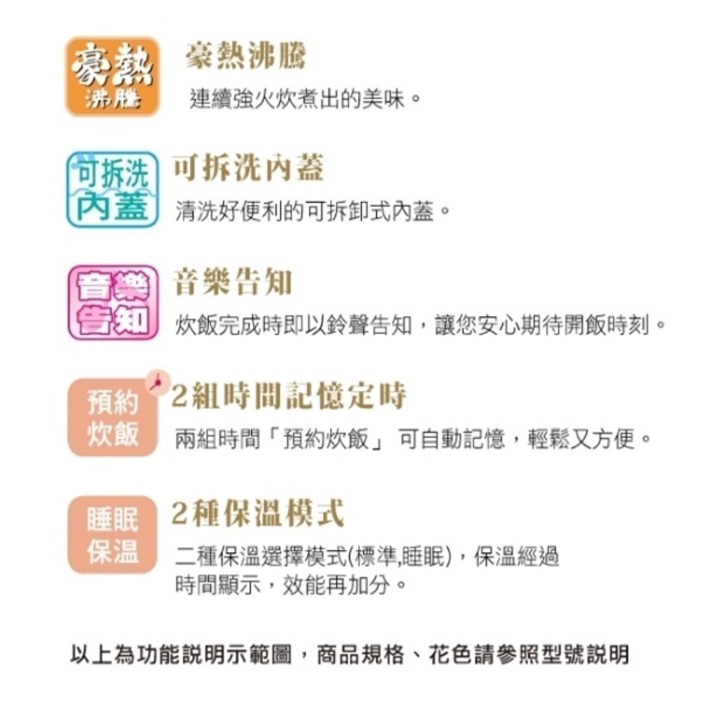 ZOJIRUSHI 象印 3人份黑金剛微電腦電子鍋 NS-LBF05-細節圖5