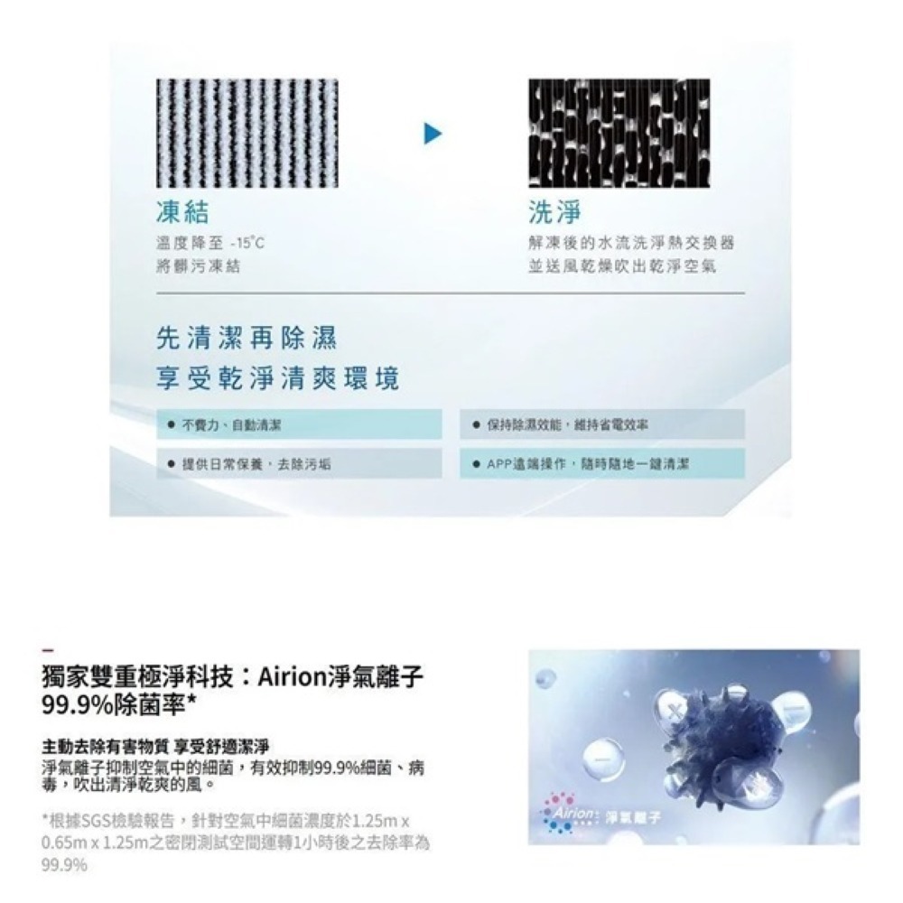 Hitachi 日立 26L 超變頻清淨型除濕機 RD-520VC-細節圖3