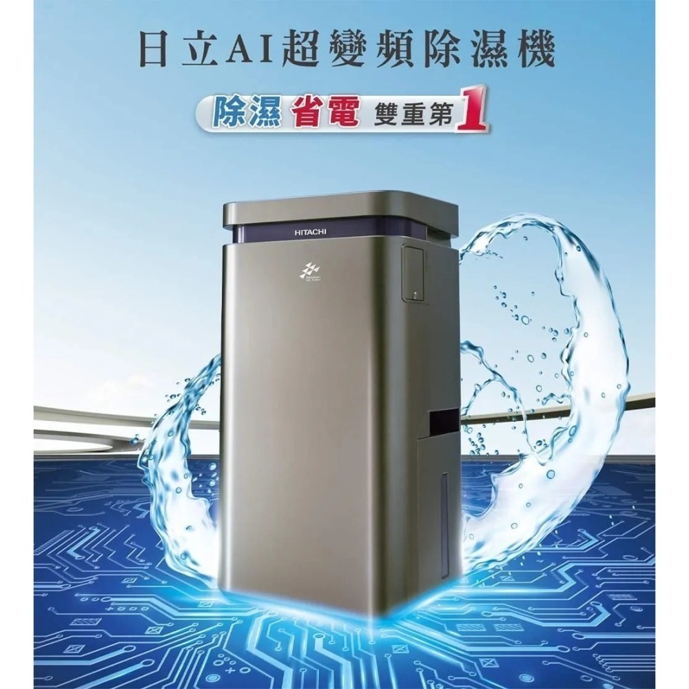 Hitachi 日立 17L 超變頻高效型除濕機 RD-340VJ-細節圖2