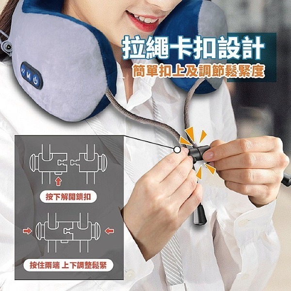 Kolin 歌林 USB充電揉捏按摩枕 KMA-HC600-細節圖9