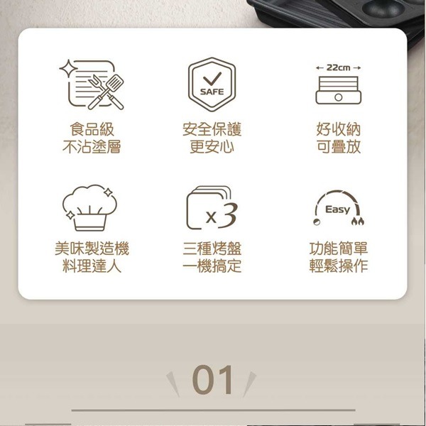 SAMPO 聲寶 隨心變電烤盤TG-NA65C-細節圖3