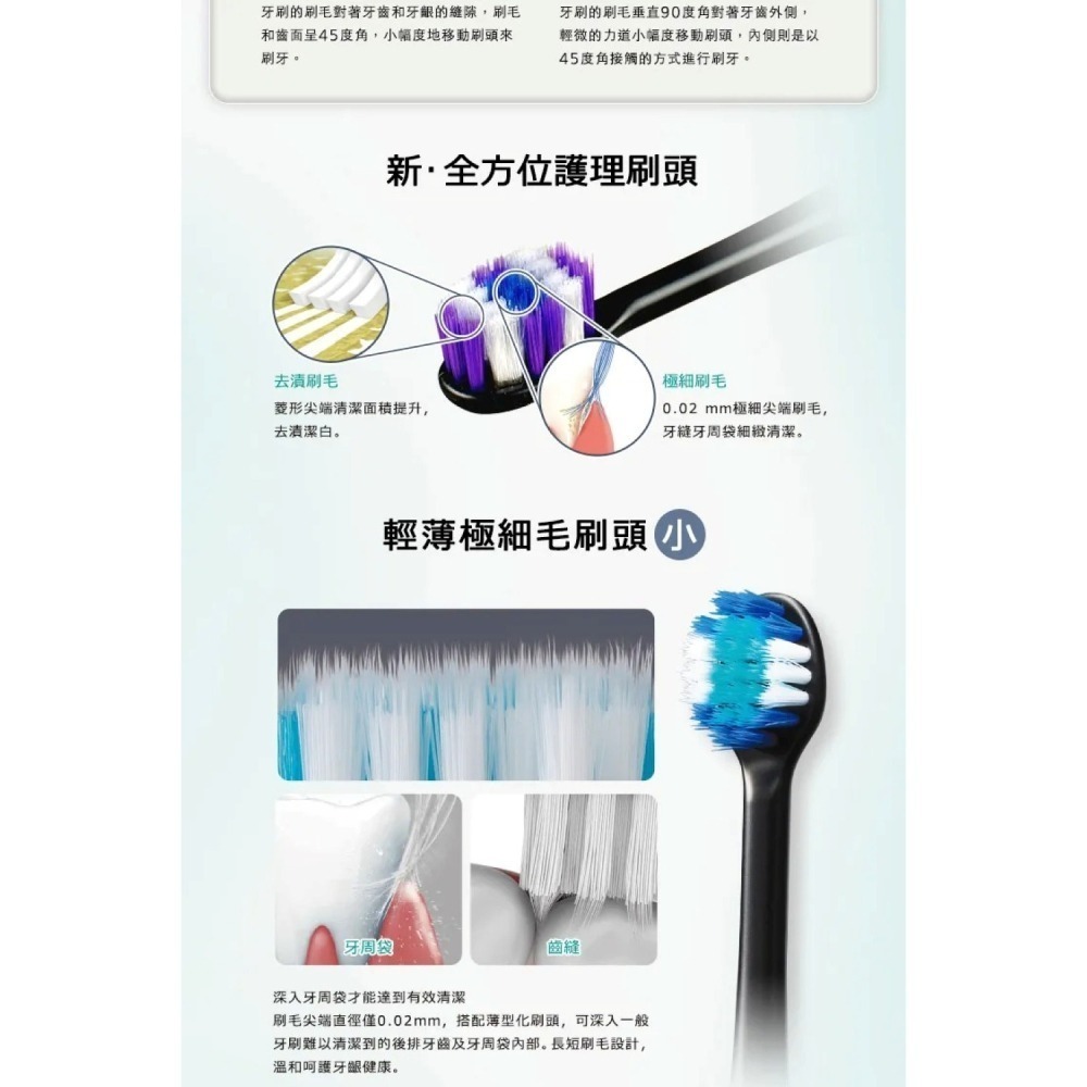 Panasonic 國際牌 日製音波震動國際電壓充電型電動牙刷 EW-DA48-細節圖4