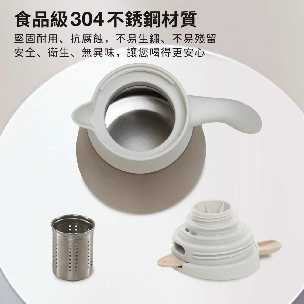 BUGATTI 布加迪 1000ml 桌上型不銹鋼保溫壺 BBC-SG1000WN-細節圖8