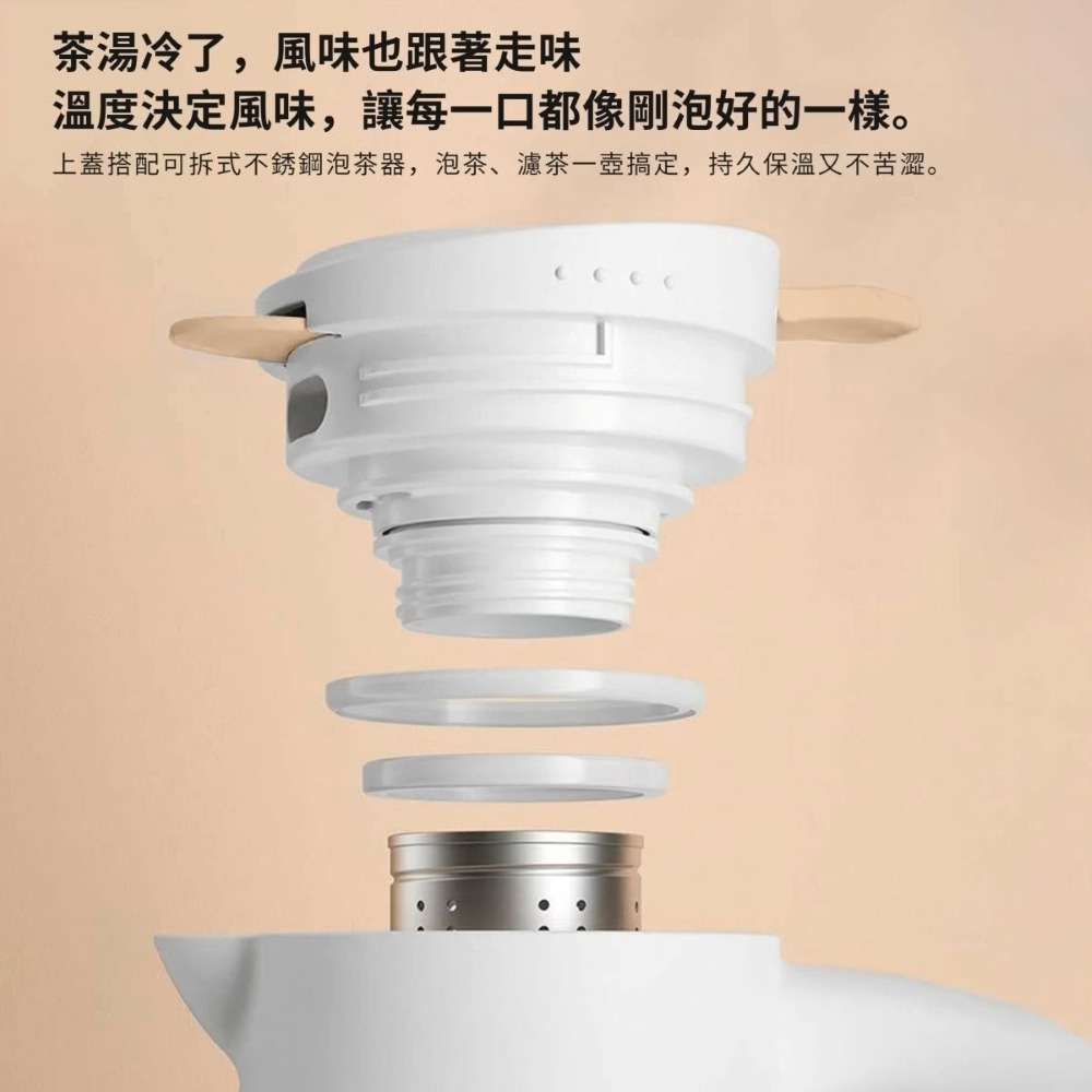 BUGATTI 布加迪 1000ml 桌上型不銹鋼保溫壺 BBC-SP1000PN-細節圖10