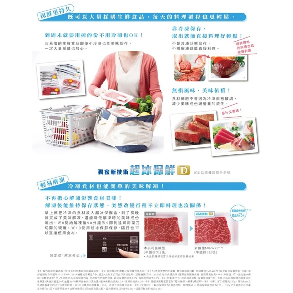 (約裝商品)MITSUBISHI 三菱 日製六門513L一級能變頻冰箱 MR-RX51E 含基本安裝+舊機回收-細節圖3