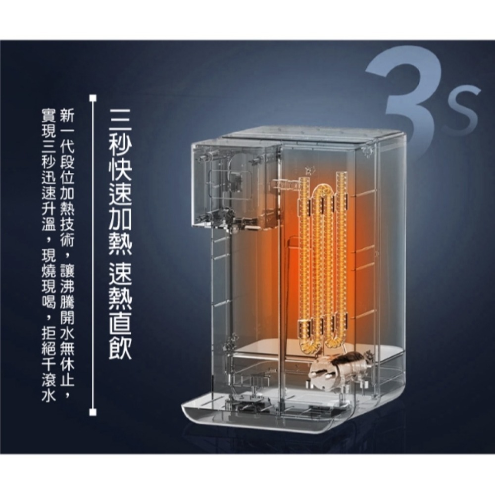 TECO 東元 3.5L 智能瞬熱飲水機(瓷白面板) XYFYD0301W-細節圖5