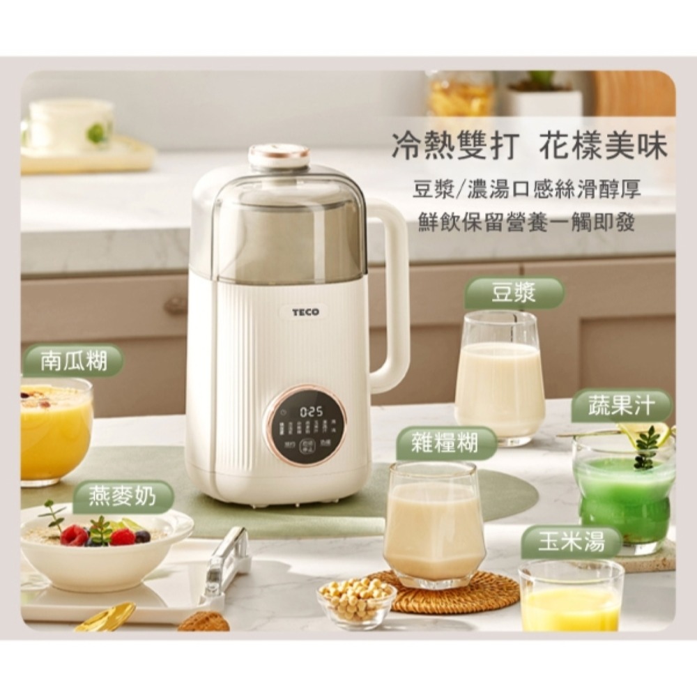 TECO 東元 多功能蔬果破壁調理豆漿機 XYFYS008W-細節圖9