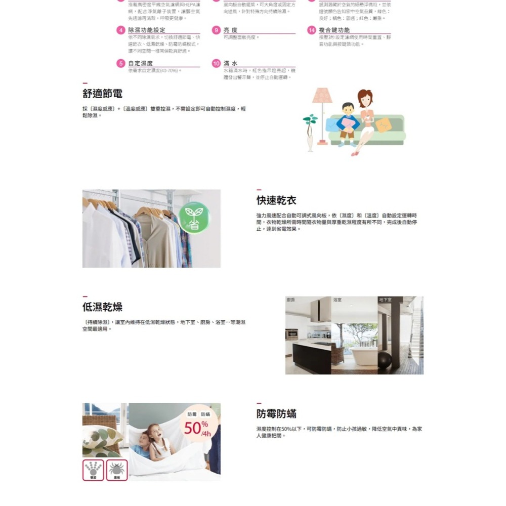 Hitachi 日立 15L 熱管清淨型除濕機 RD-300HC --細節圖3