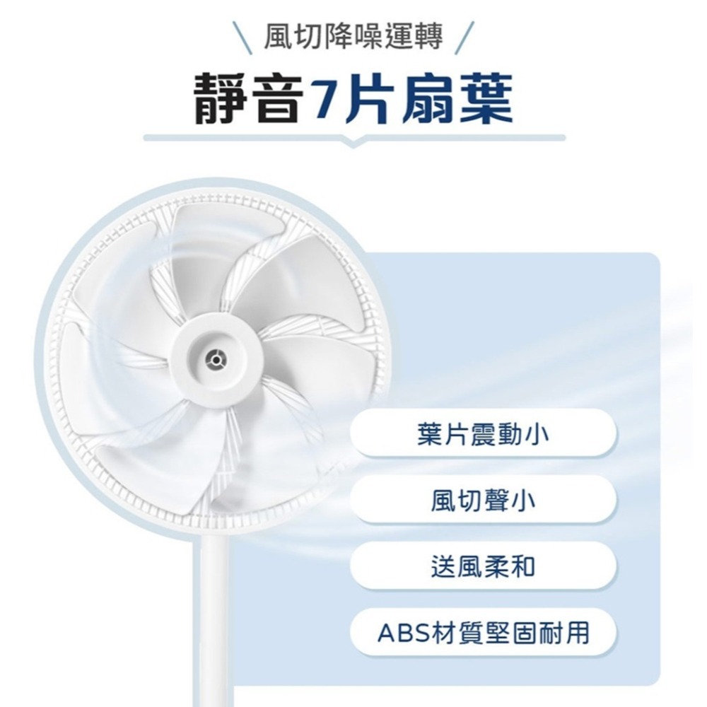 SAMPO 聲寶 14吋智能聲控3D循環DC馬達立扇 SK-GA14VBD --細節圖6