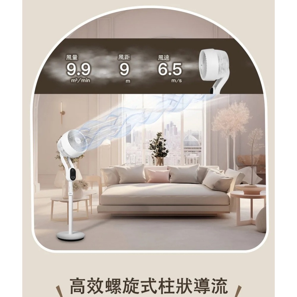 SAMPO 聲寶 16吋 智能聲控3D循環DC馬達立扇 SK-LH10VSDR --細節圖9