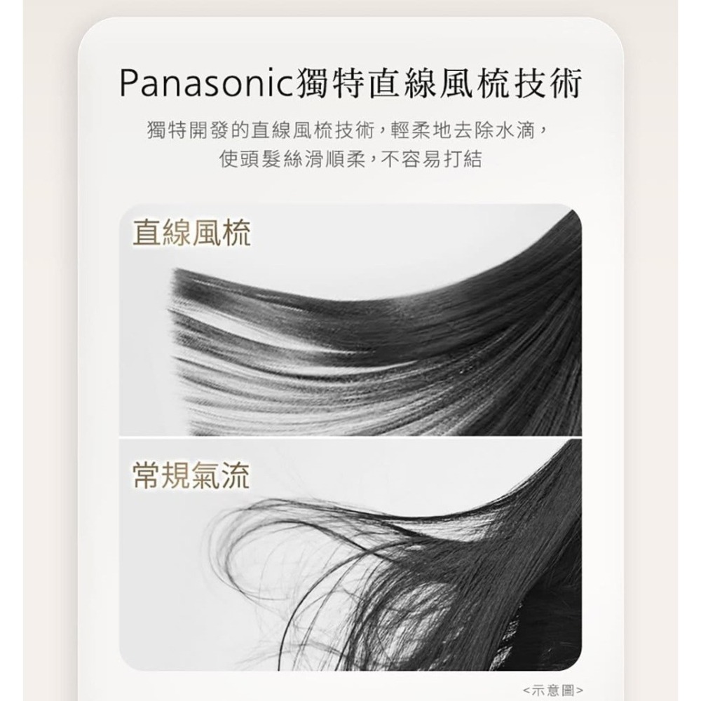 Panasonic 國際牌 負離子溫控高速馬達吹風機 EH-NE8M-細節圖3
