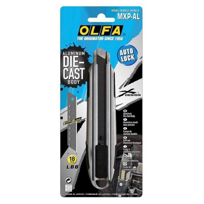 ◆SOFIAの樂園◆ 日本OLFA MXP-AL 壓鑄 鋁合金 大型美工刀 金屬刀 （自動鎖 AUTO LOCK）-細節圖2