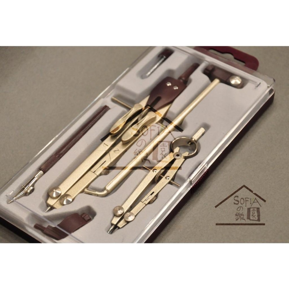 ◆SOFIAの樂園◆ 六品精密 專業 速動大圓規 製圖圓規組 紅盒/藍色 經典款-細節圖6