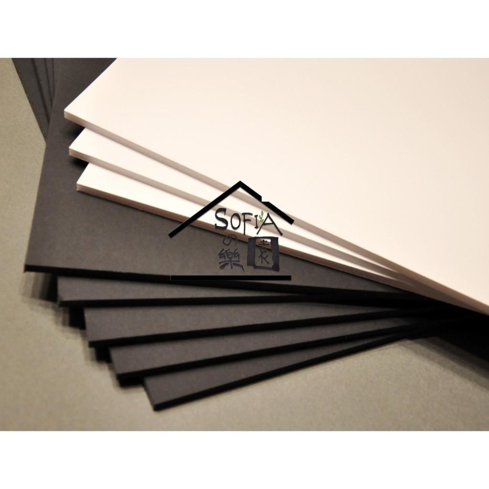 ◆SOFIAの樂園◆ 批發 白色風扣板 豪卡板 裱板 模型底板 (厚3mm / 5mm) A4尺寸 30x21cm-細節圖4