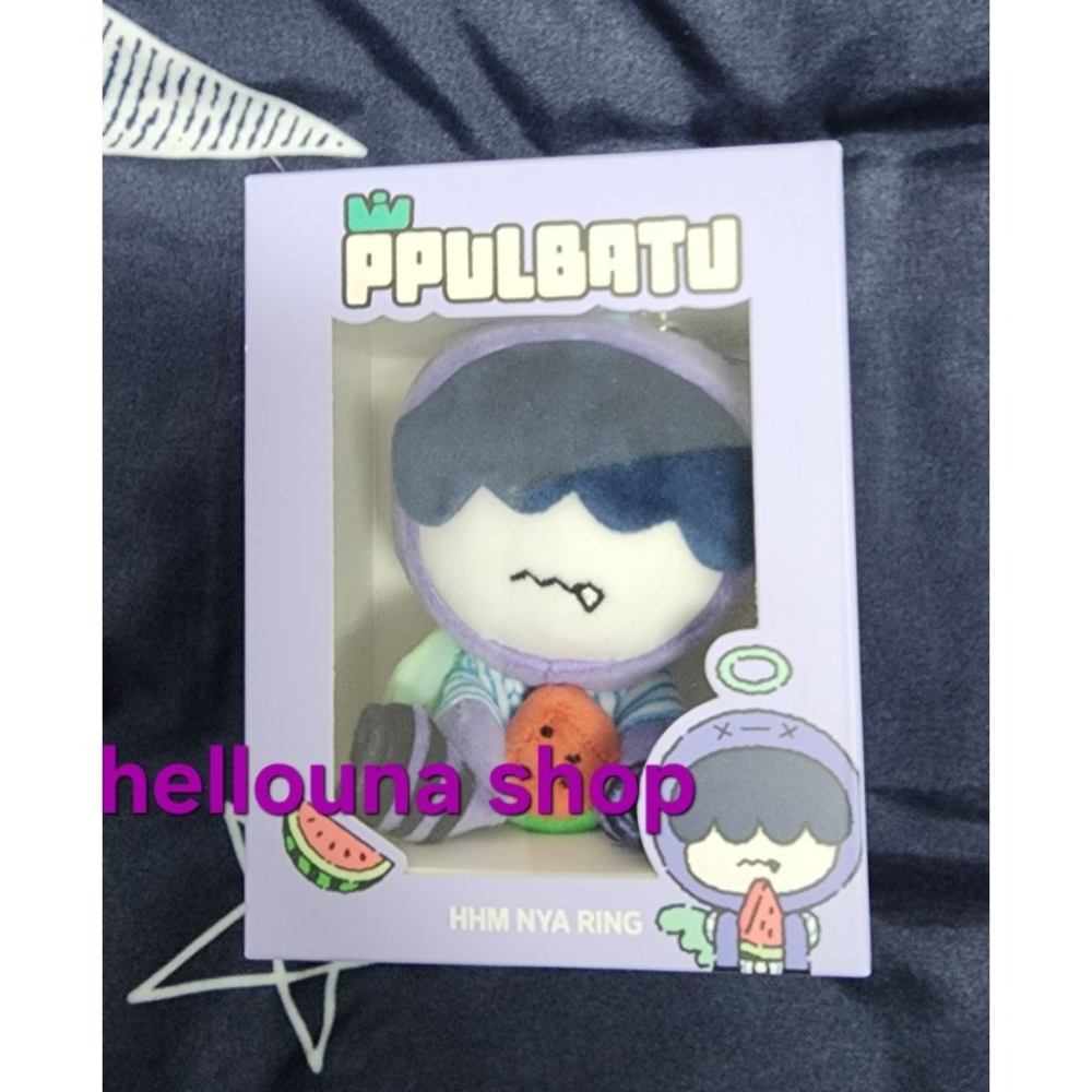 【TXT角巴兔 日本西瓜哼阿寧娃娃+滿額卡+休寧凱立牌】西瓜娃 現貨 日區特典卡 原皮娃 官方快閃店 日巡場周扭蛋 站姿-細節圖3