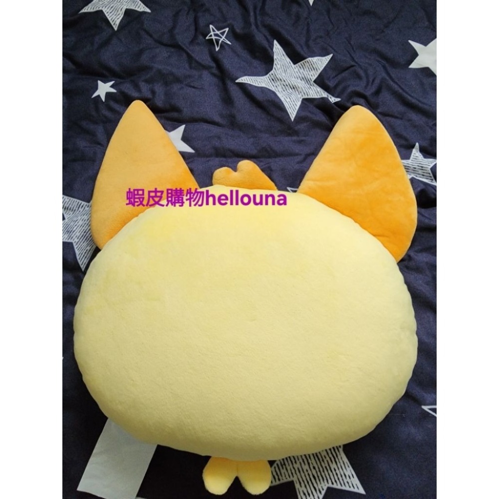 【TXT角巴兔 黃春抱枕+坐姿娃娃+生日禮盒+休寧凱立牌】崔然竣 TXT大抱枕 靠枕 枕頭 坐墊 靠墊 大黃春 原皮吊飾-細節圖3