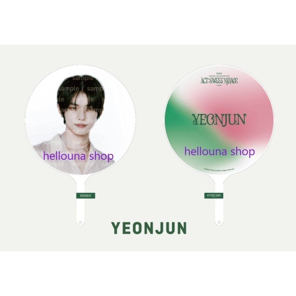 【TXT崔然竣 日巡手環小卡+大扇】YJ手鍊 頸鍊 項鍊 飾品 日區應援扇 演唱會扇子 大王扇 日本場周 團扇 黃春娃娃-細節圖8