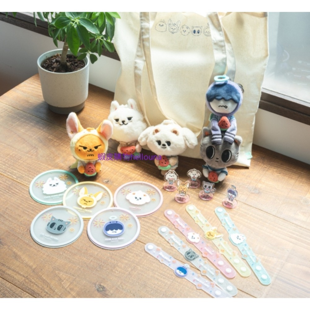 【TXT角巴兔 日本西瓜黃春娃娃+生日禮盒+和紙貼紙+松喵 哼阿寧滿額卡】崔然竣 日區小卡 特典卡 西瓜春 大黃春 原皮-細節圖9