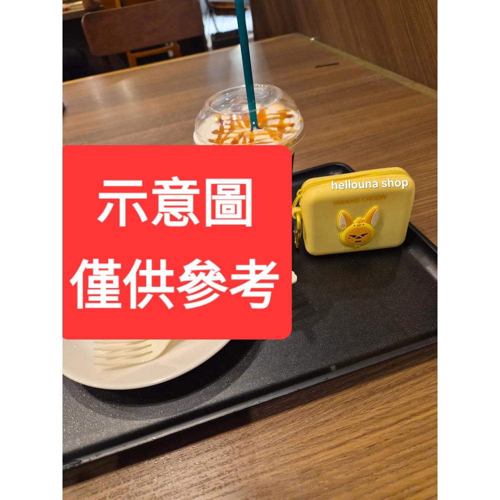 【TXT角巴兔 黃春收納包】隨身包萬用包 藍芽耳機收納包 化妝包拉鍊包 官方正版周邊 大頭火龍果團子吊飾站姿娃娃原皮官娃-細節圖10