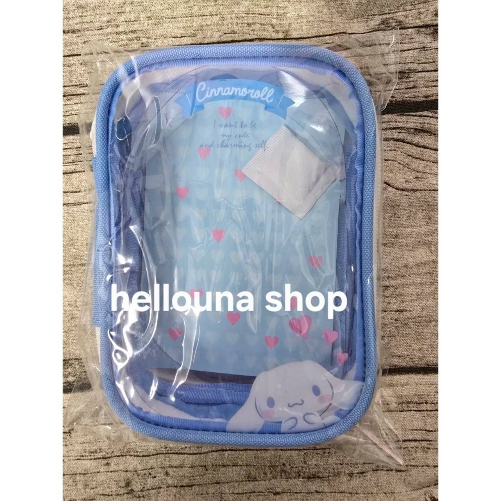 【三麗鷗可愛萬用包 大耳狗 送小禮】透明娃包 7-11聯名 溜娃包 收納包 保護娃娃 裝飾包包 痛包 掛玩偶吊飾 透明包-規格圖8