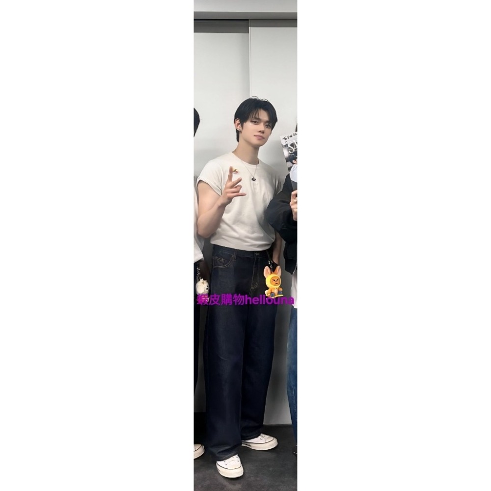 【TXT角巴兔 坐姿黃春娃娃+日巡扭蛋黃春方巾】然竣同款 頭巾 手帕 日本演唱會周邊 TXT娃娃 原皮吊飾玩偶棒球春現貨-細節圖2