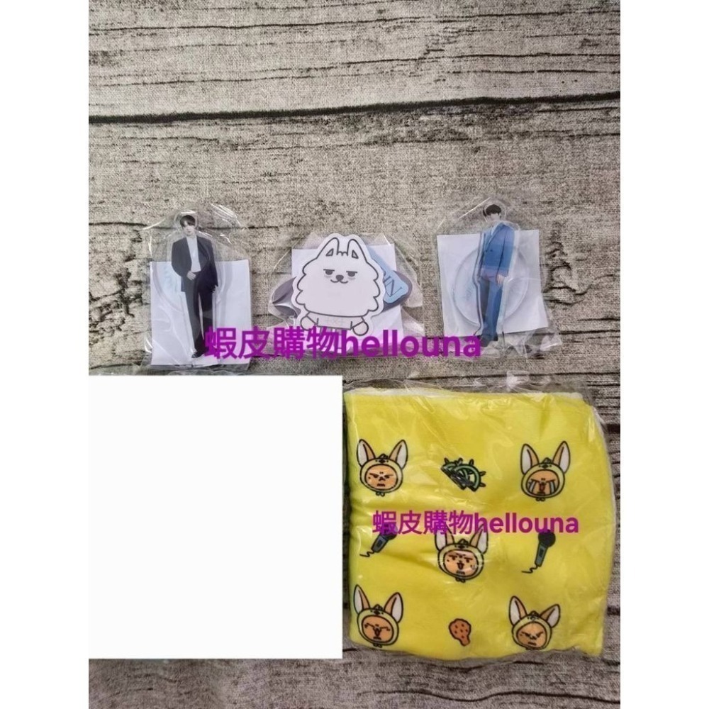 【TXT日巡扭蛋 黃春方巾 崔秀彬立牌】頭巾 手帕 裝飾 娃衣 頭套 台灣現貨 崔然竣 日本演唱會周邊 快閃店代購布巾-細節圖2