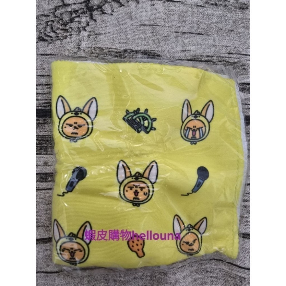 【TXT日巡扭蛋 黃春方巾 崔秀彬立牌】頭巾 手帕 裝飾 娃衣 頭套 台灣現貨 崔然竣 日本演唱會周邊 快閃店代購布巾-細節圖7