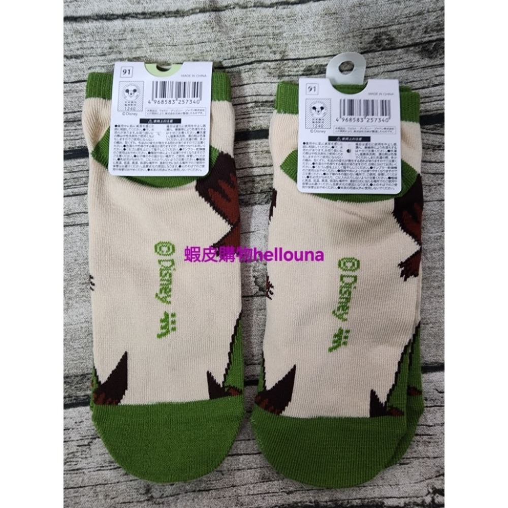 【日本 迪士尼 動物方城市 狐狸尼克襪子】短襪 NICK卡通襪 動物方程式 瘋狂動物城 現貨 尼克與茱蒂 踝襪 JUDY-細節圖3