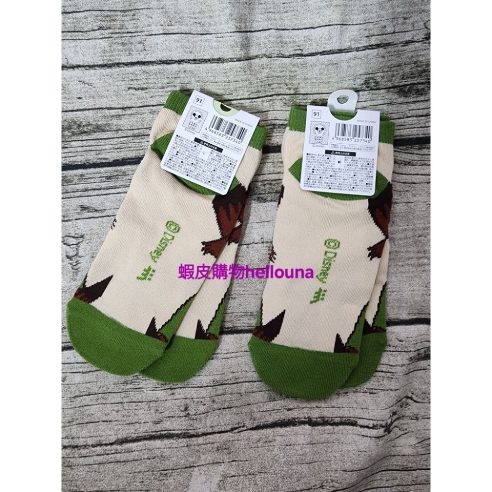 【日本 迪士尼 動物方城市 狐狸尼克襪子】短襪 NICK卡通襪 動物方程式 瘋狂動物城 現貨 尼克與茱蒂 踝襪 JUDY-細節圖7