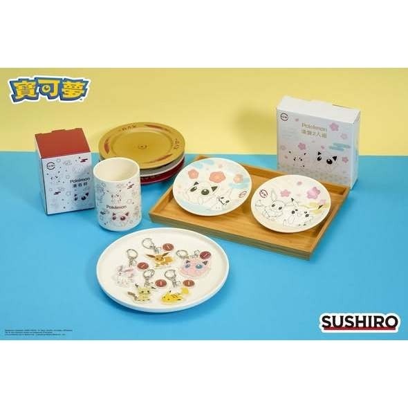 【壽司郎 精靈寶可夢 湯吞杯 送調味瓶】和風 茶杯 日式 水杯 陶瓷杯 神奇寶貝 湯杯 杯子 皮卡丘 禮物 壽司集點點數-細節圖2