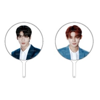 【TXT仁川場 日巡ep2應援扇 然竣 秀彬+黃春勇猛貼紙】現貨 演唱會扇子 大王扇 日本場周 王扇 快閃店代購官方周邊-細節圖11