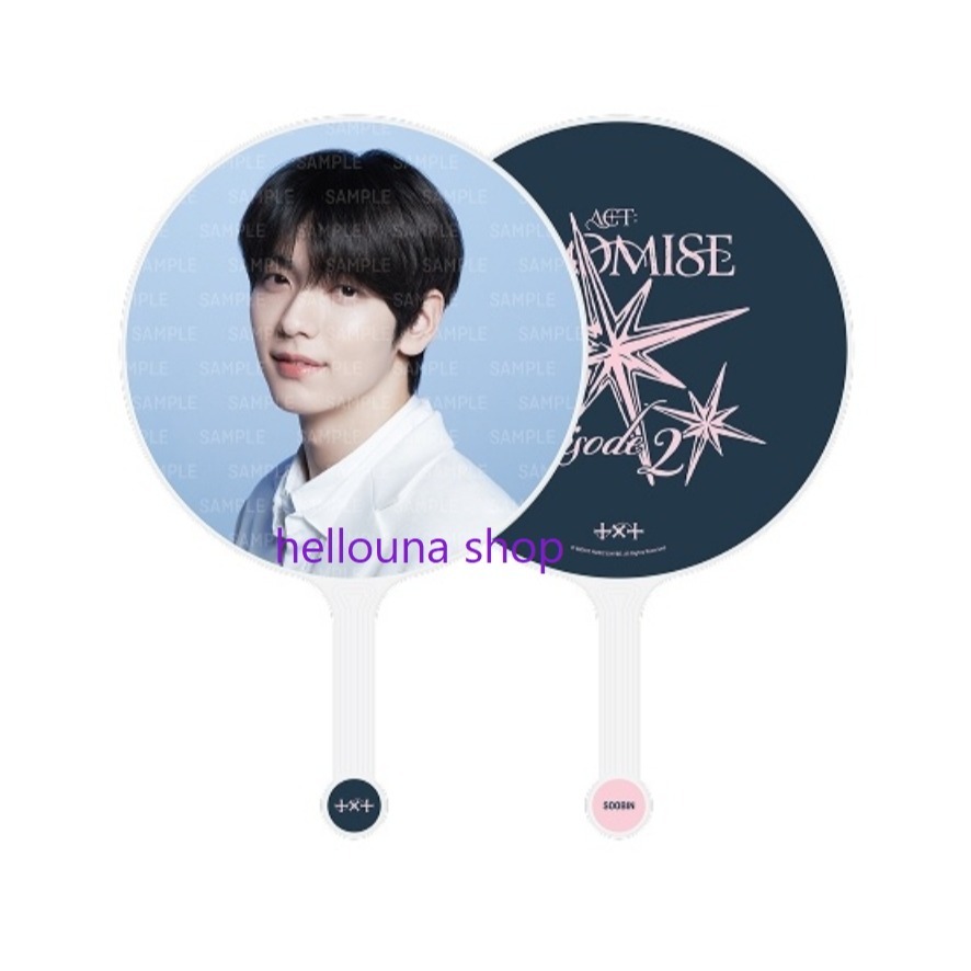 【TXT仁川場 日巡ep2應援扇 然竣 秀彬+太顯大扇團扇 拍立得】現貨 演唱會扇子 大王扇 日本場周三巡王扇 官方周邊-規格圖11