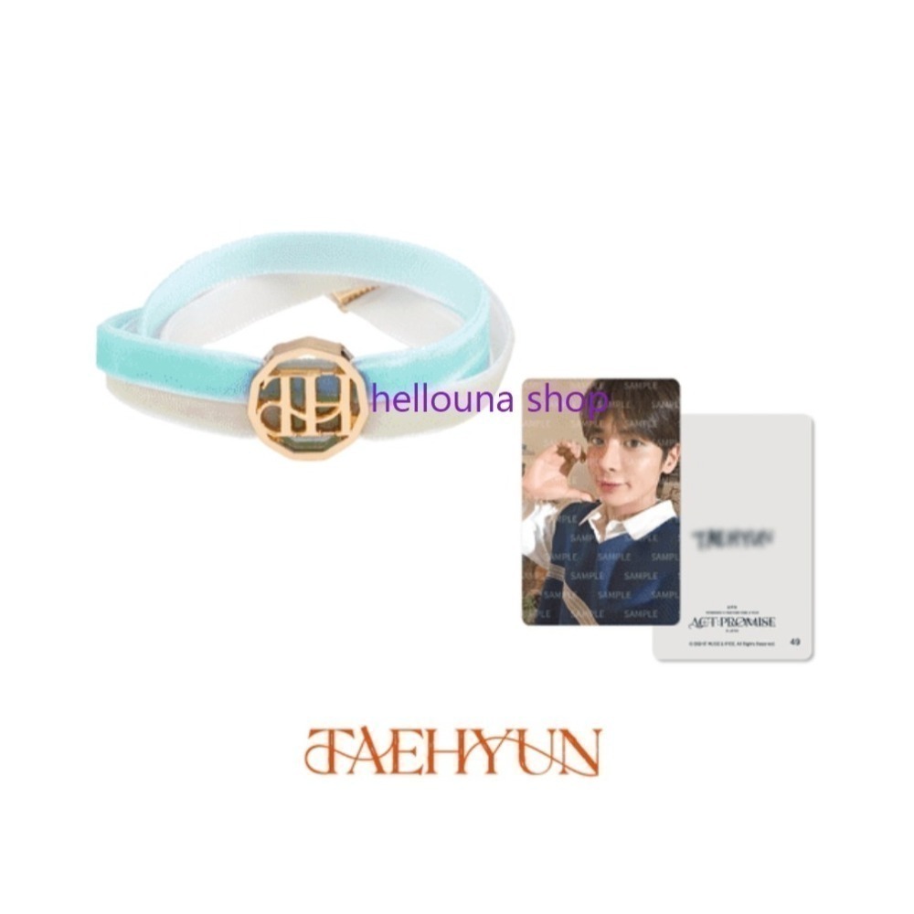 【TXT杋圭 太顯 日巡手環】現貨 手鍊 頸鍊 項鍊 娃娃飾品 手燈裝飾環 日本特典小卡 演唱會裝扮栗嘻杋嘻松喵玩偶官娃-細節圖3
