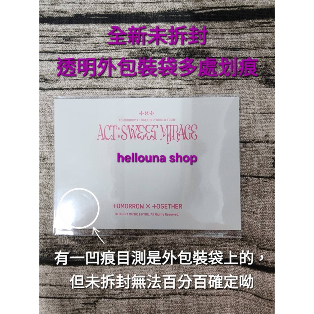 【TXT黑色上衣】首爾場周 二巡周邊 帽T 特典卡 小卡 衣服卡 T恤 大學T 衛衣 演唱會應援手燈 小檔官娃角巴兔玩偶-細節圖9