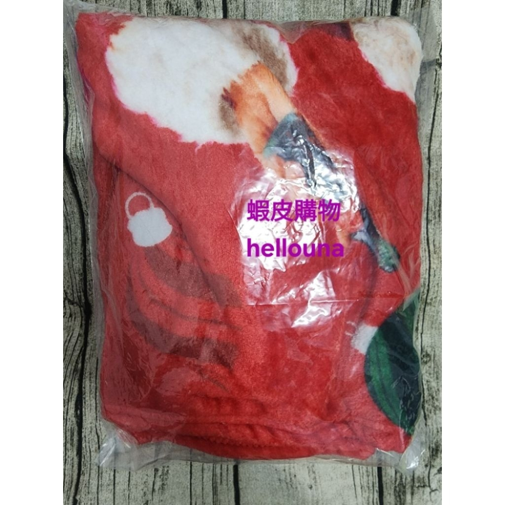 【可口可樂 聖誕老人毛毯】耶誕老公公 聖誕節 小毯子 冷氣毯 蓋毯 懶人毯 保暖毯 絨毛毯 薄毯 柔軟好摸 汽車用小被子-細節圖8