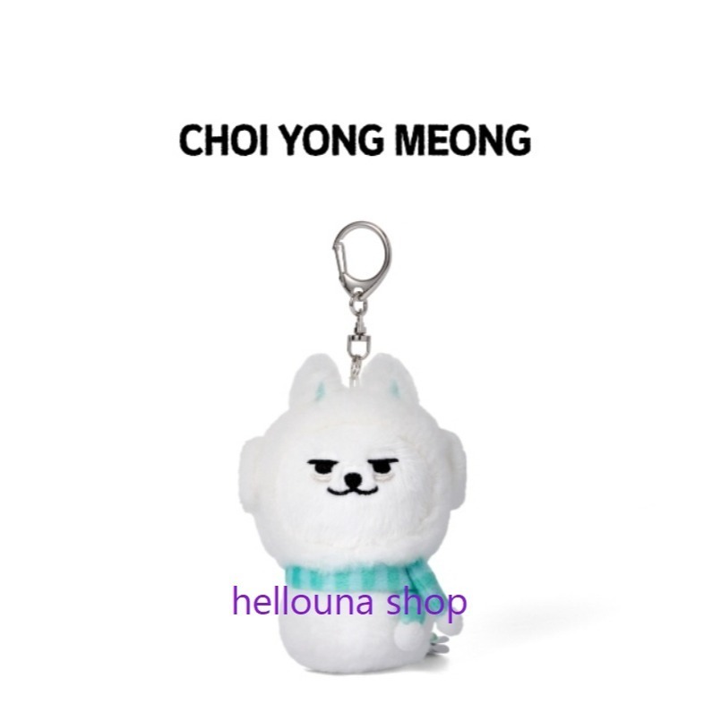 【TXT角巴兔 勇猛雪娃+零錢包 送紙鈔星星】崔秀彬 雪人娃娃 冬日娃 玩偶痛包 手燈收納包 大頭吊飾 永萌原皮娃棒球娃-細節圖2