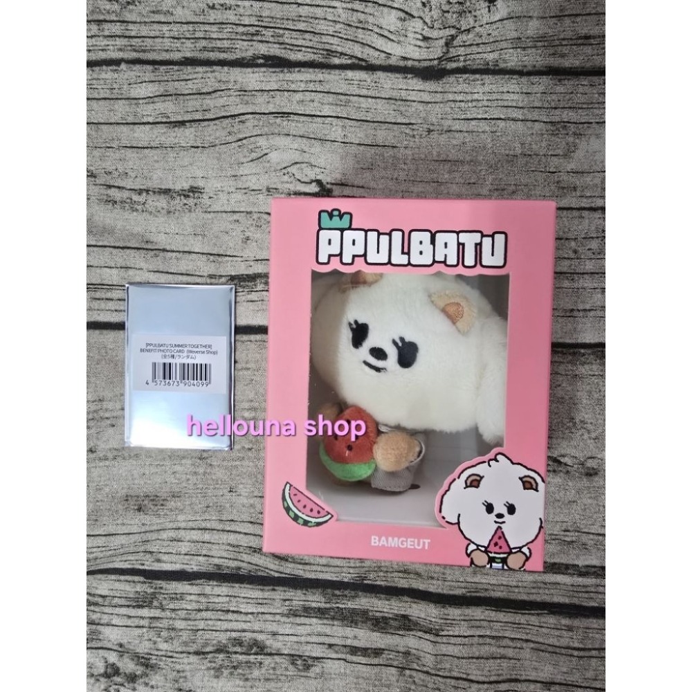 【TXT角巴兔 日本西瓜栗嘻娃娃+綁物 送紙鈔星星】杋圭日巡手環 手鍊 項鍊 杋嘻官娃 比心圭 日區特典小卡 MOA粽卡-細節圖3