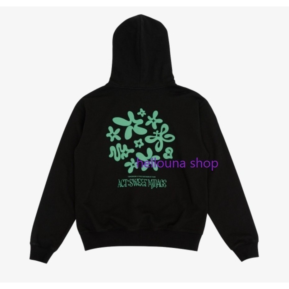 【TXT二巡周邊 黑色上衣+西瓜栗嘻娃娃+秀彬日巡毛巾 送紙鈔星星】帽T 大學T T恤衣服 衛衣 演唱會應援痛衣 檔官娃-細節圖4