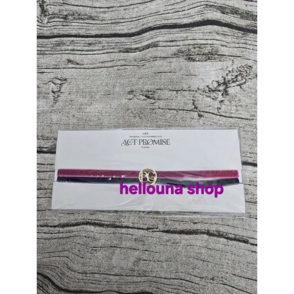 【TXT杋圭 日巡手環 附小卡】現貨 頸鍊 項鍊 手鍊 頭飾 裝飾鍊子 日本特典卡 角巴兔栗嘻嘻 演唱會應援手燈裝飾杋嘻-細節圖7