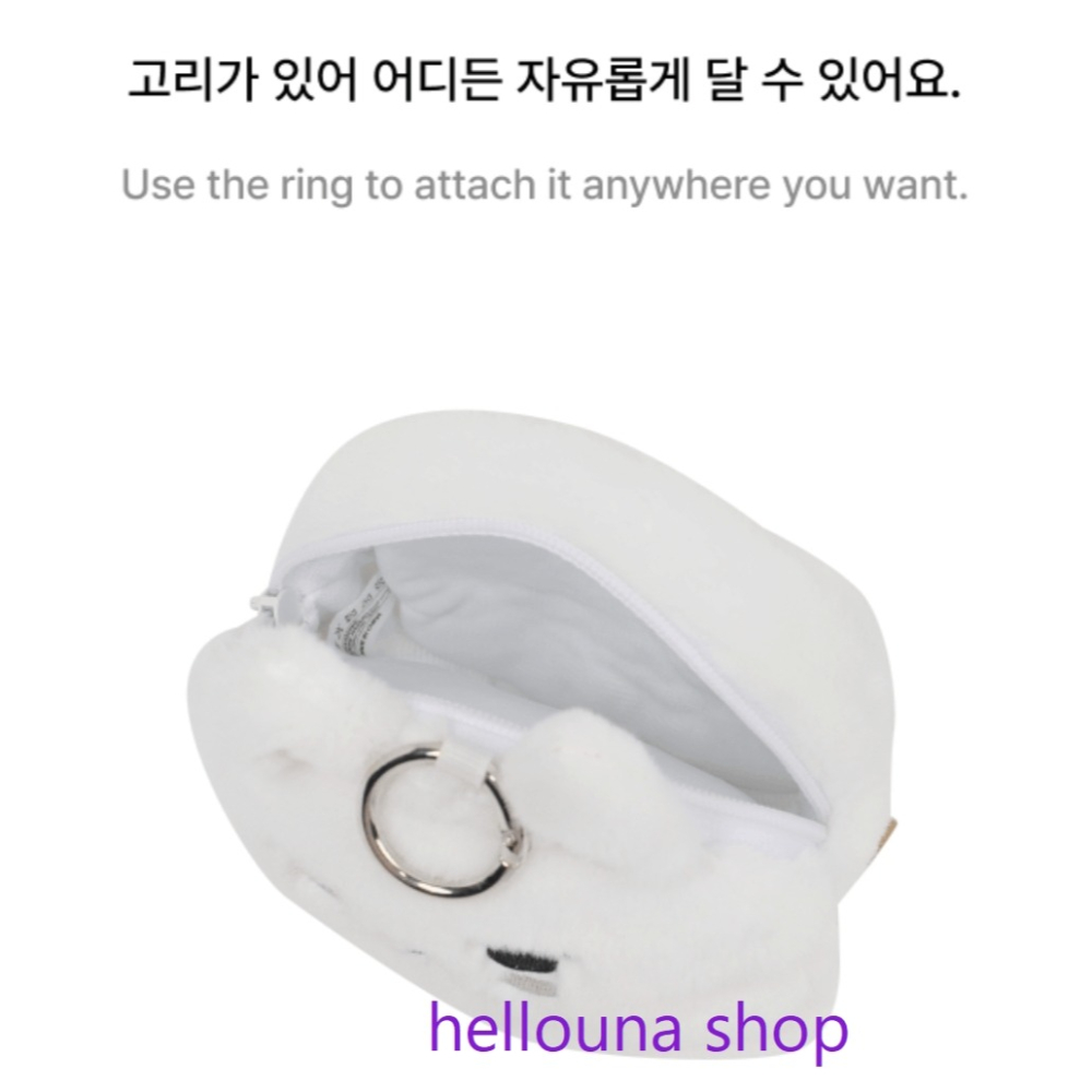 【TXT角巴兔 勇猛零錢包】崔秀彬 大頭拉鍊包 娃娃吊飾 小檔官娃 原皮永萌玩偶 演唱會周邊 棒球勇汪 站姿娃仁川扇三巡-細節圖3